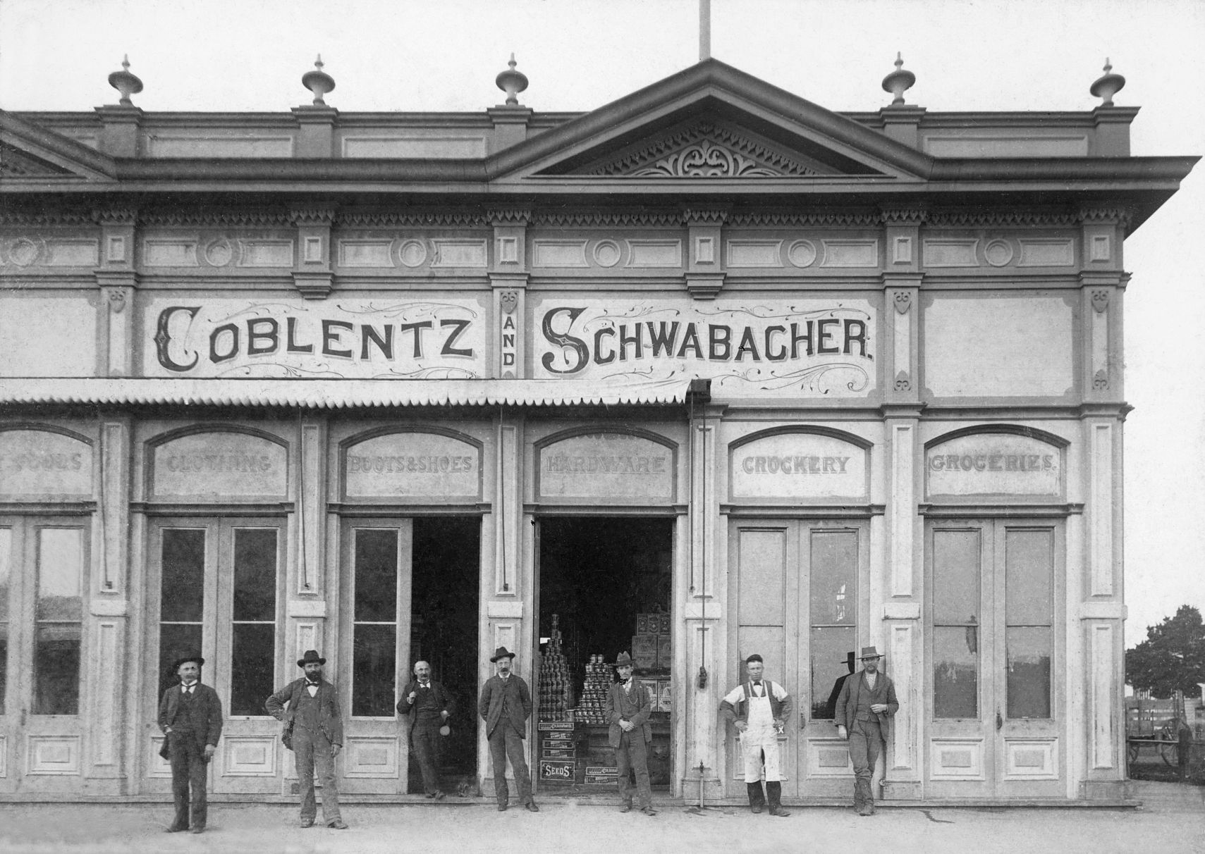 Coblentz and Schwabacher store